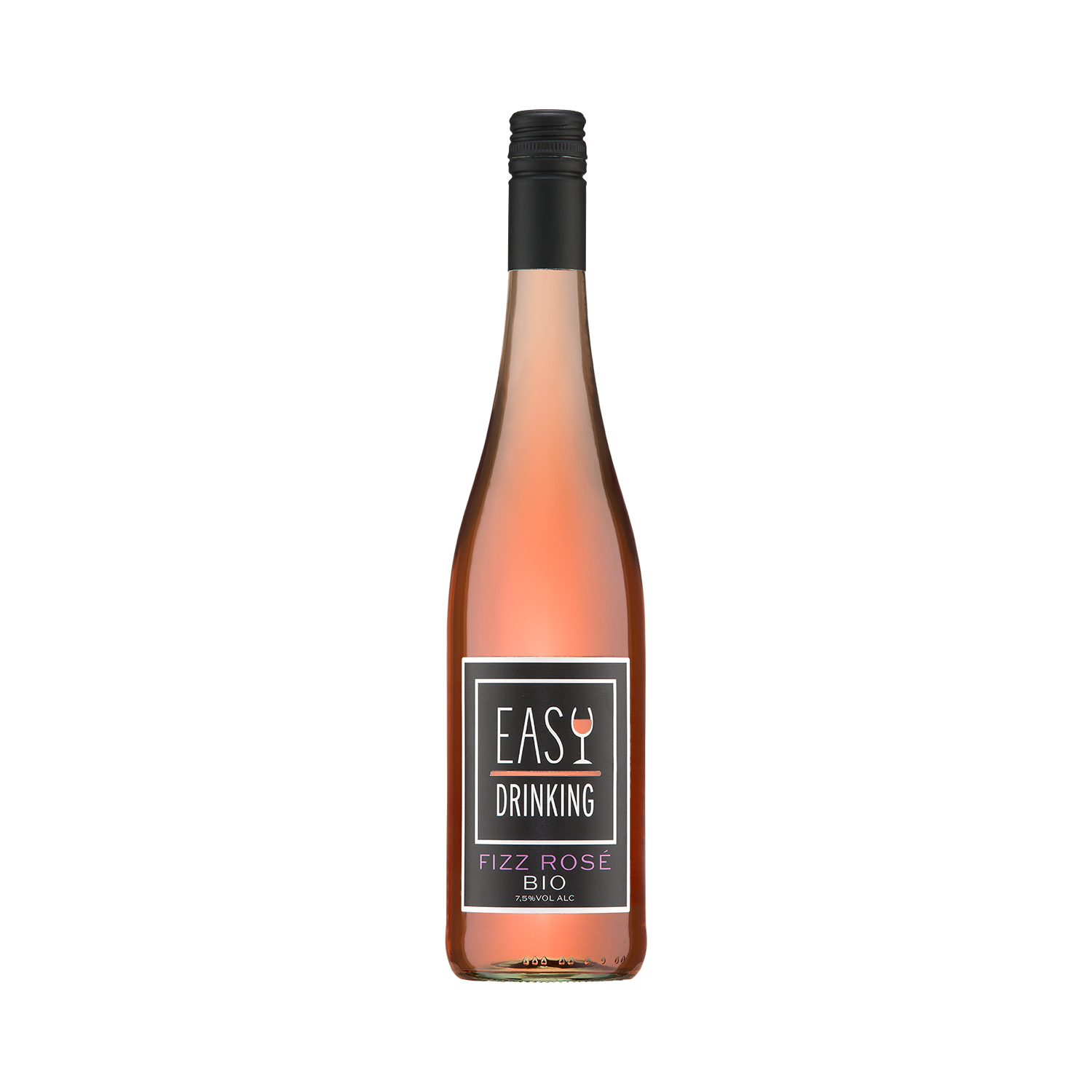 EASY DRINKING Fizz Rosé Bio in der Originalflasche
